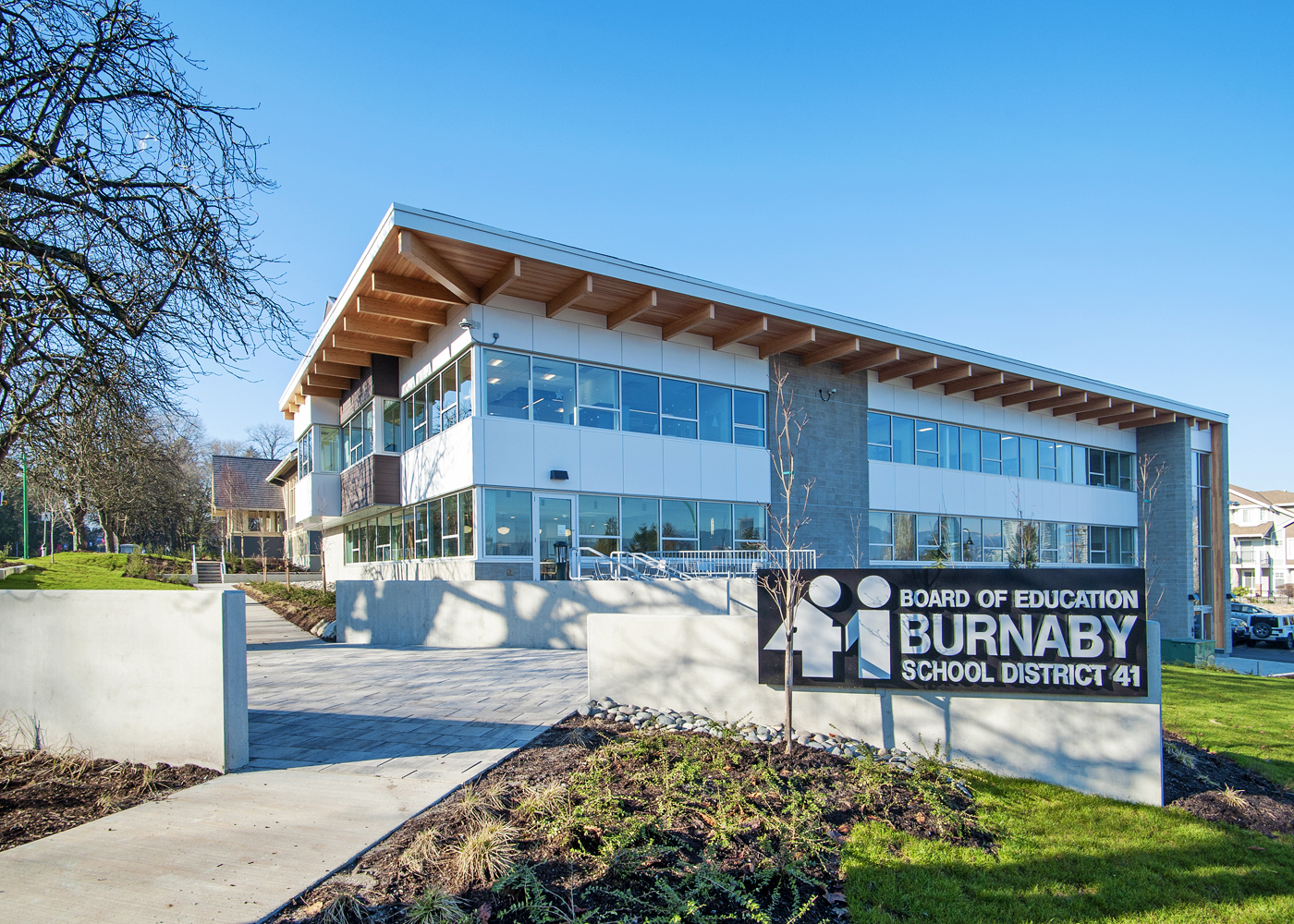 Burnaby School District Schou Administration Building